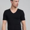 BALDESSARINI-Herren-T-Shirt-schwarz-uni-02
