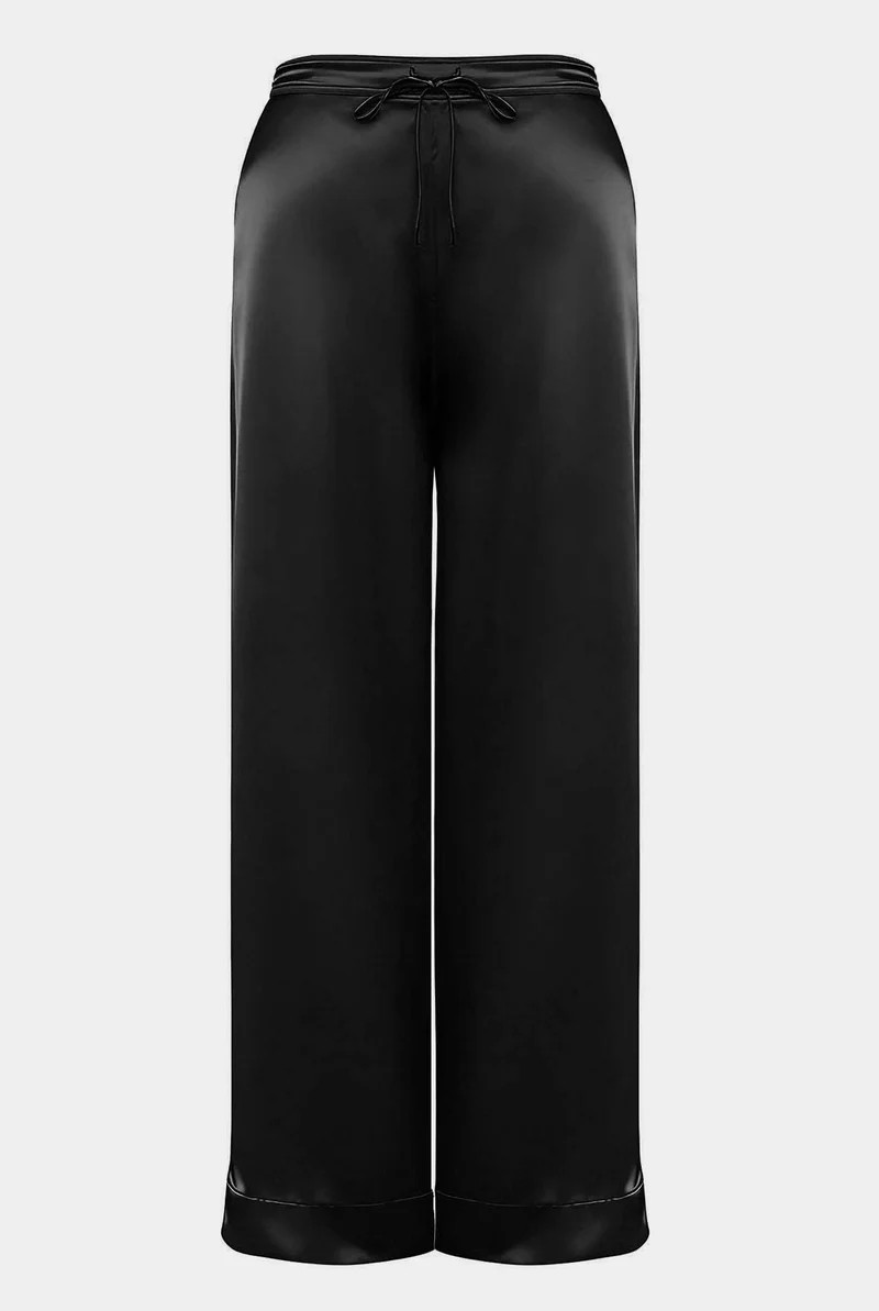 SilkBlackPantsNokaya